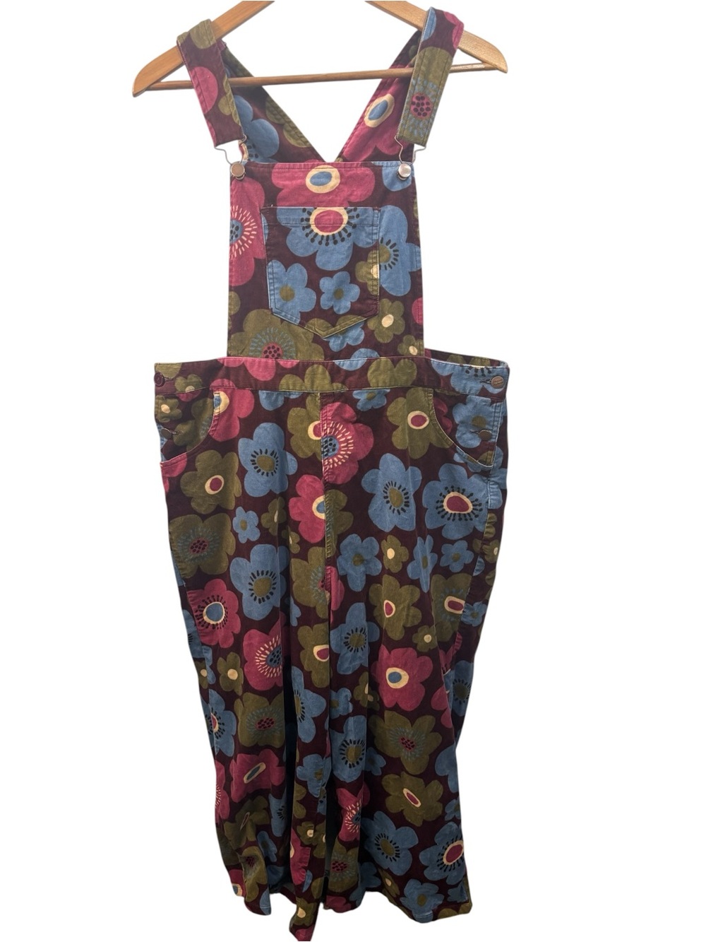 ModCloth x Princess Highway corduroy Overalls Women’s Size 18 That’s 70s Whoa